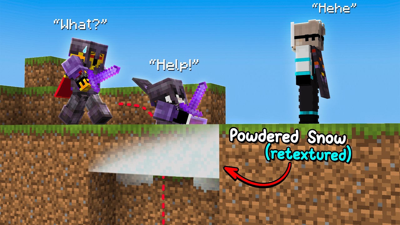 Using A Texture Pack To Troll My Friends!