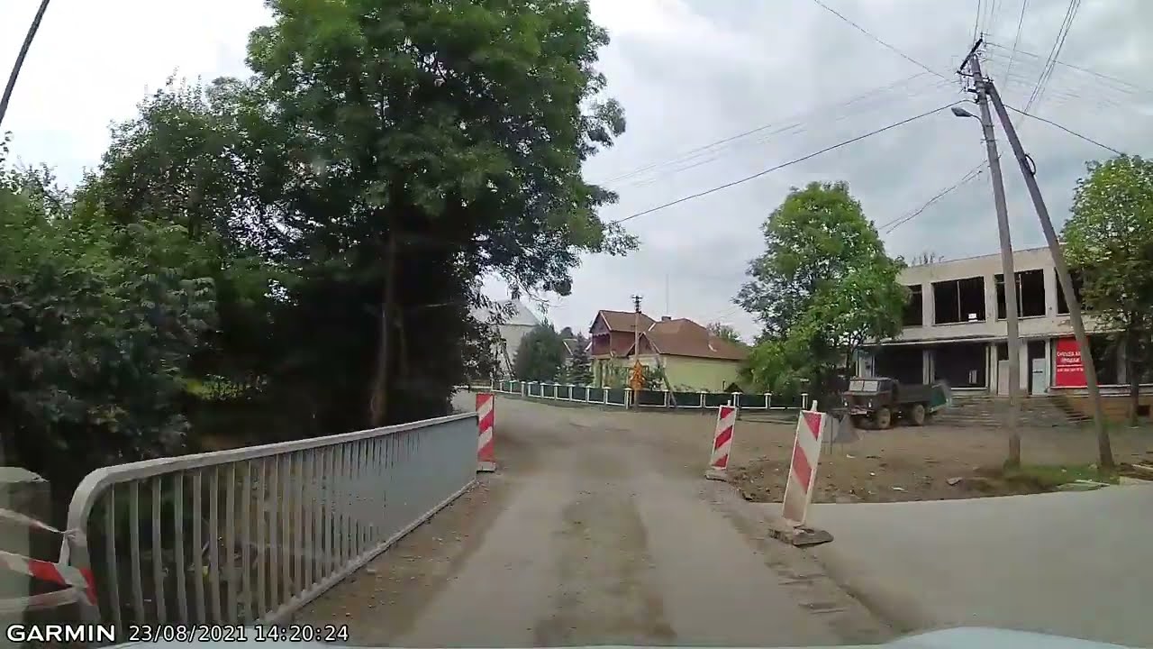 Ukraine. Holubyne to Poroshkovo / Голубине - Поляна - Павлово - Свалявка - Порошково. 08.2021