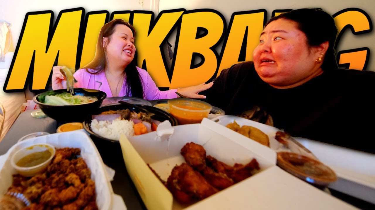Saltado + Garlic Wings + Indian Chicken Masala + Lao Papaya Thum Mak Hoong Mukbang 먹방 Eating Show!