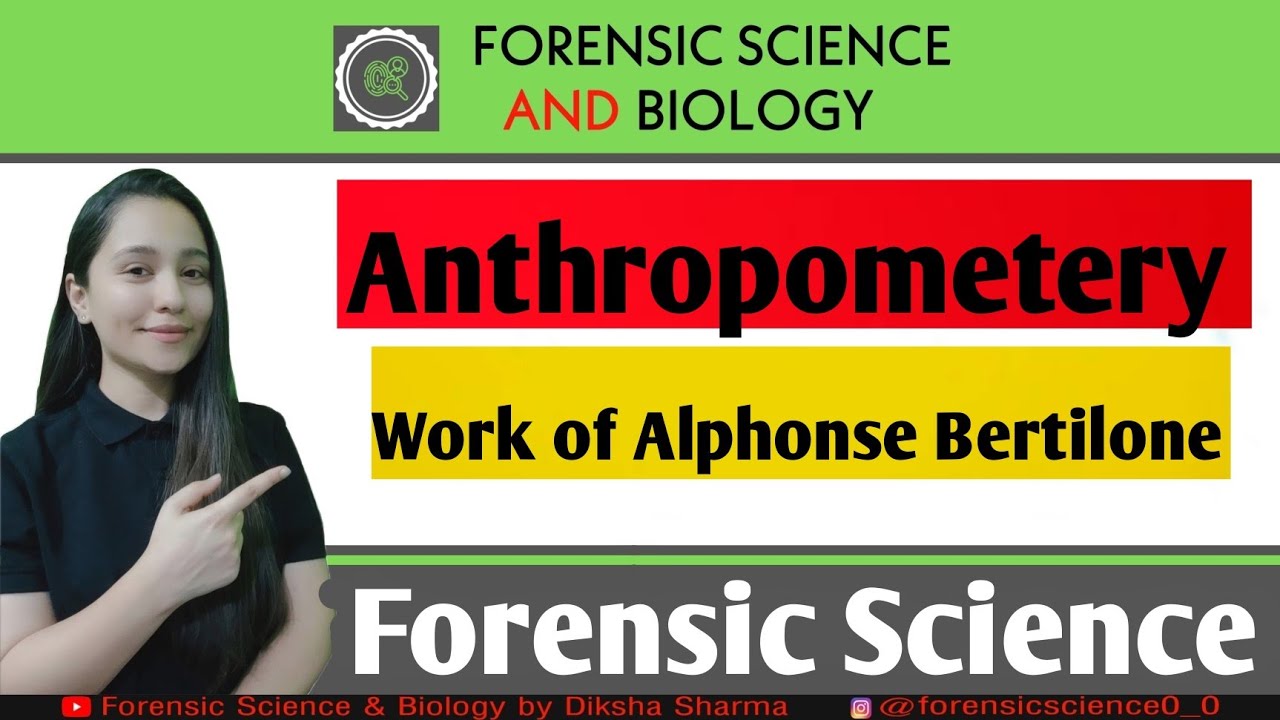 Anthropometry || Work of Alphonse Bertilone in Personal Identification ||