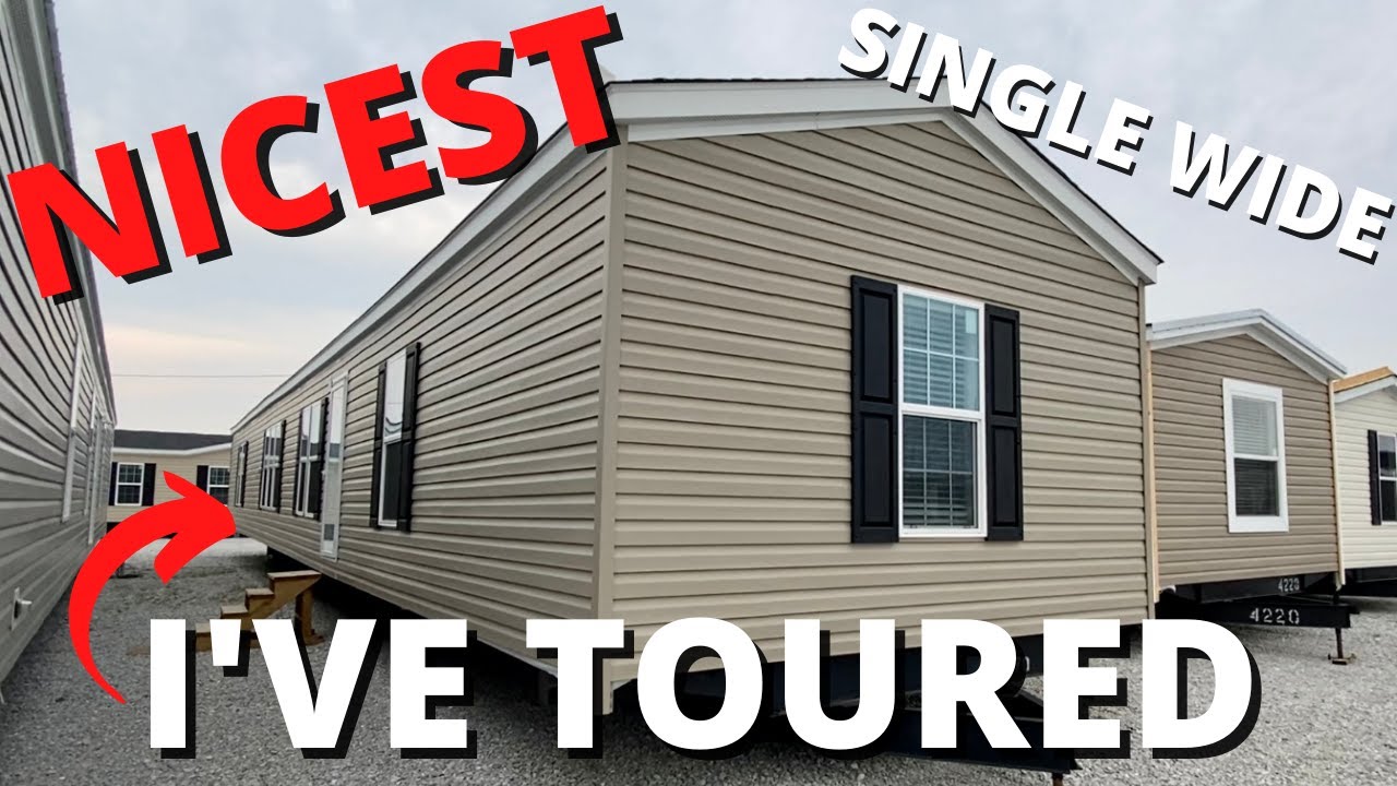 NICEST SINGLE WIDE I'VE TOURED! Wait until you see the KITCHEN on this mobile home! Home Tour