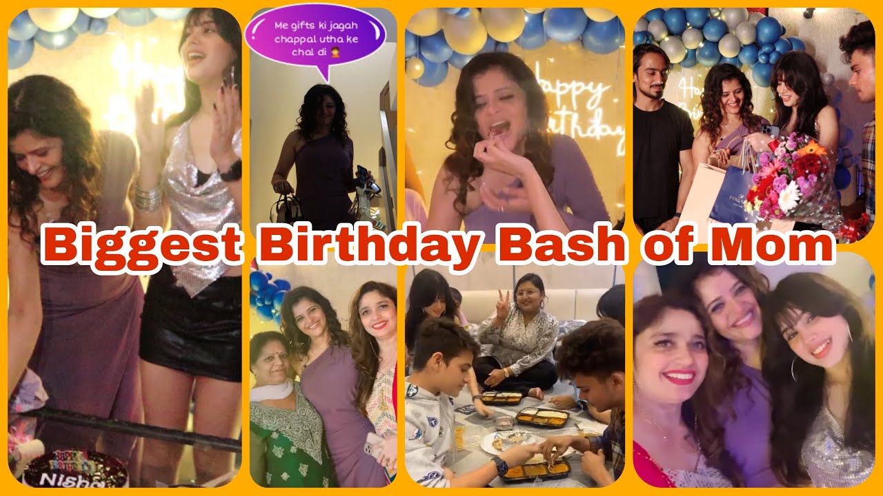 SURPRISE BIRTHDAY PARTY FOR MOM 🎊❤️ |*GONE EMOTIONAL 🥺*| RIVA ARORA