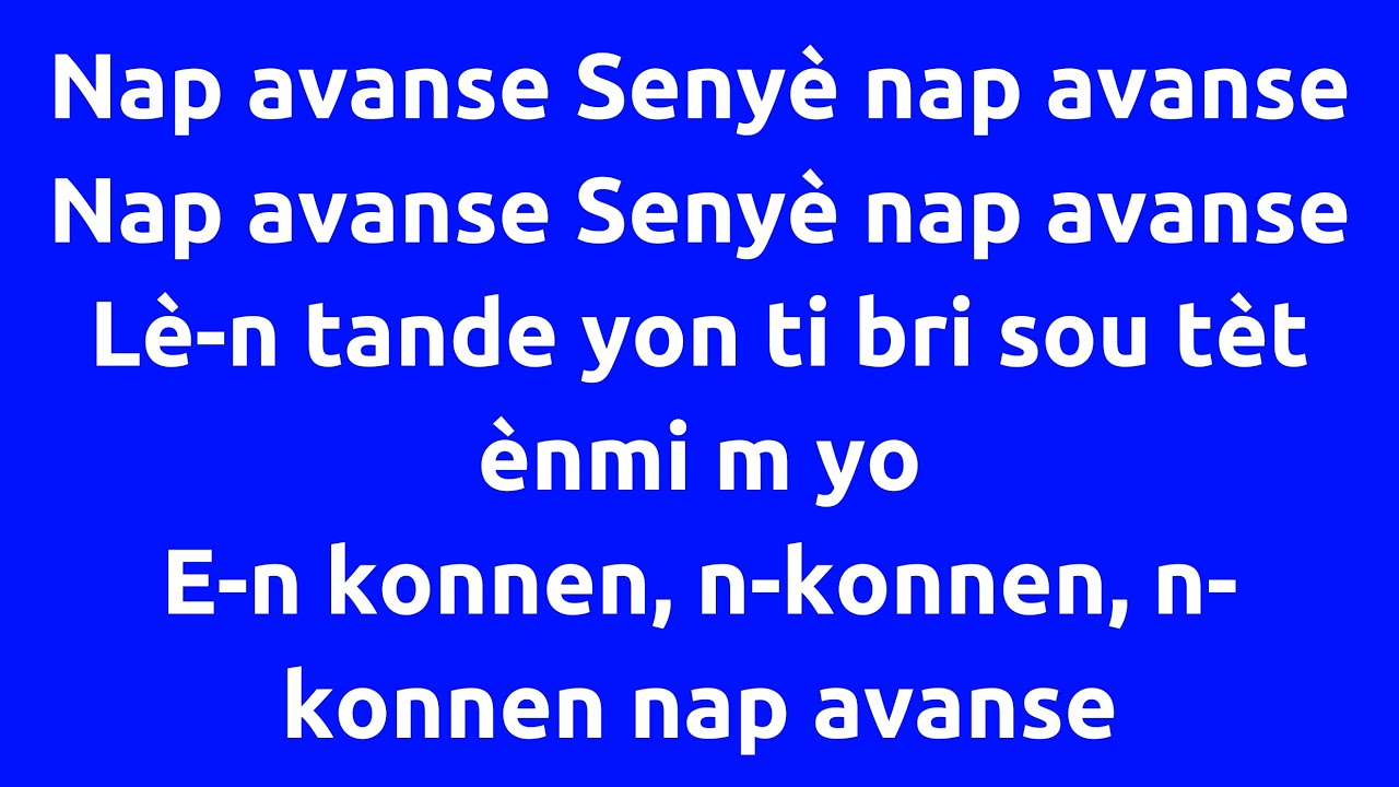 🙌🔥 NAP AVANSE SENYÈ, NAP AVANSE 🔥🙌