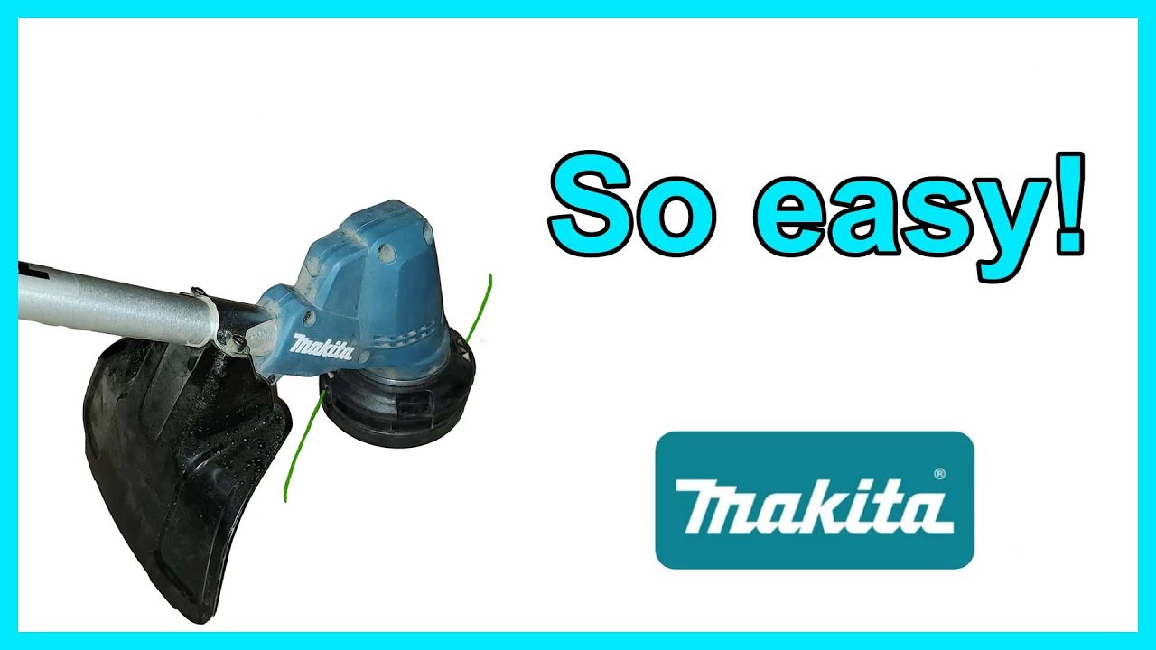 How to RE-STRING Makita 18V weed trimmer