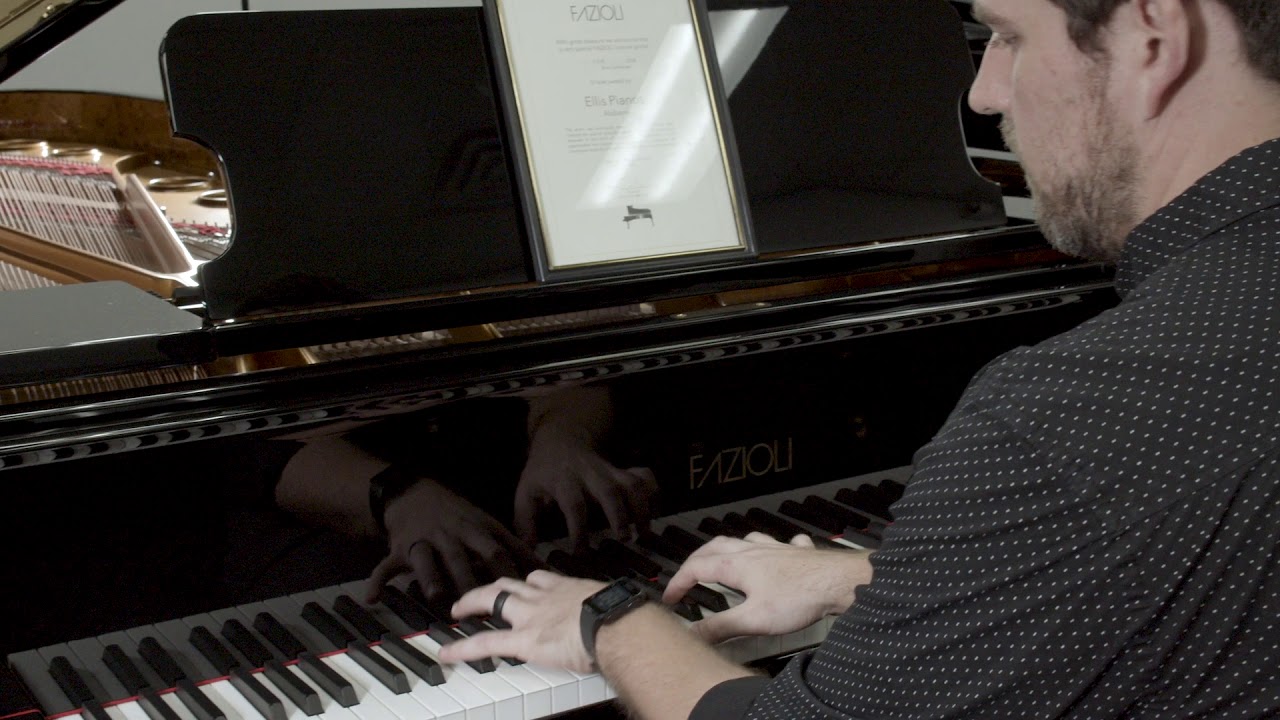 Fazioli F278 Concert Grand Piano from the Juilliard School