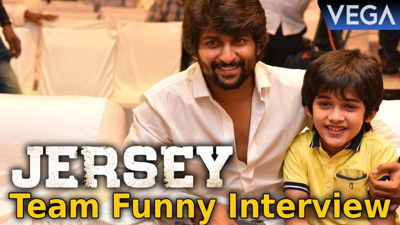 JERSEY Team Supper Funny Interview || Nani, Shraddha Srinath, Child Artist Ronit Kamra
