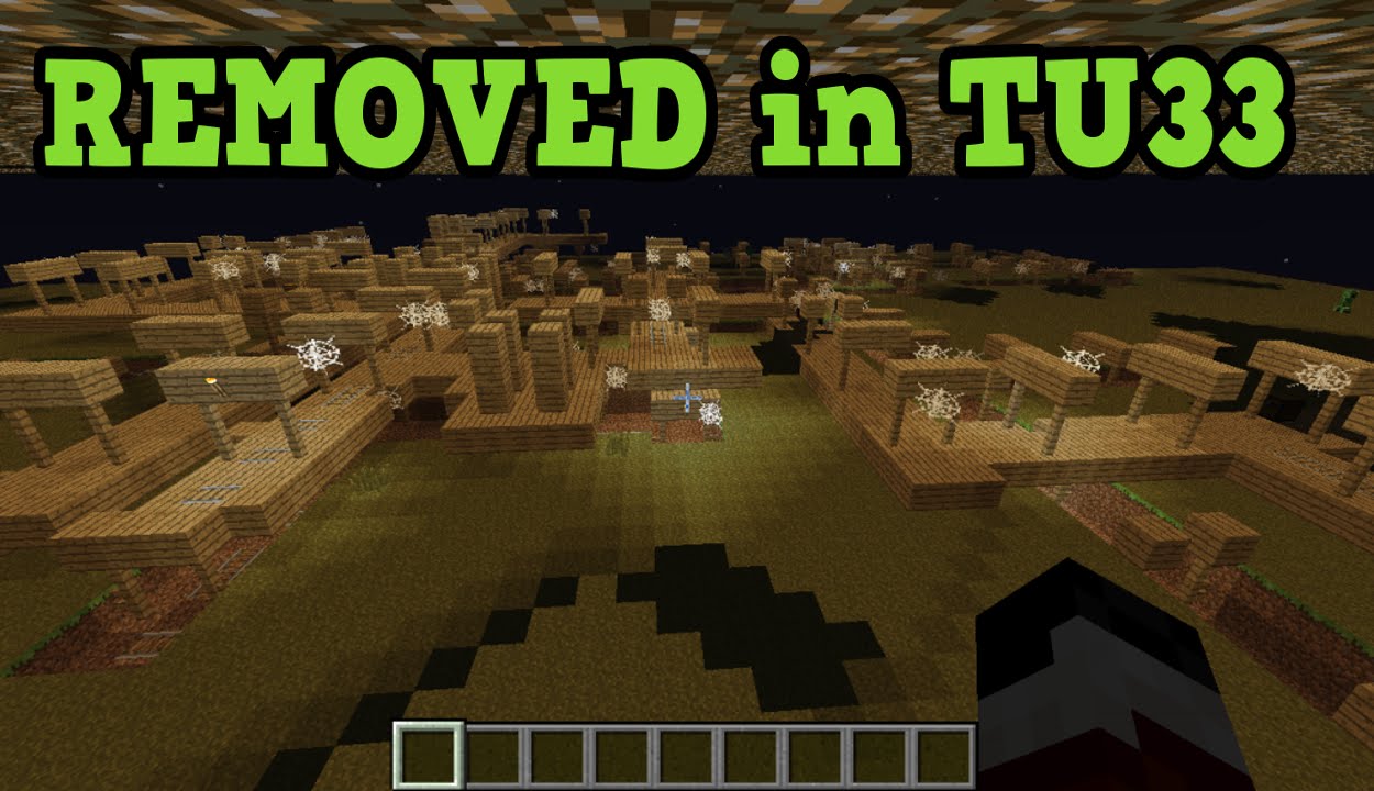 Minecraft Xbox 360 / PS3 TU33 Secret REMOVED Feature