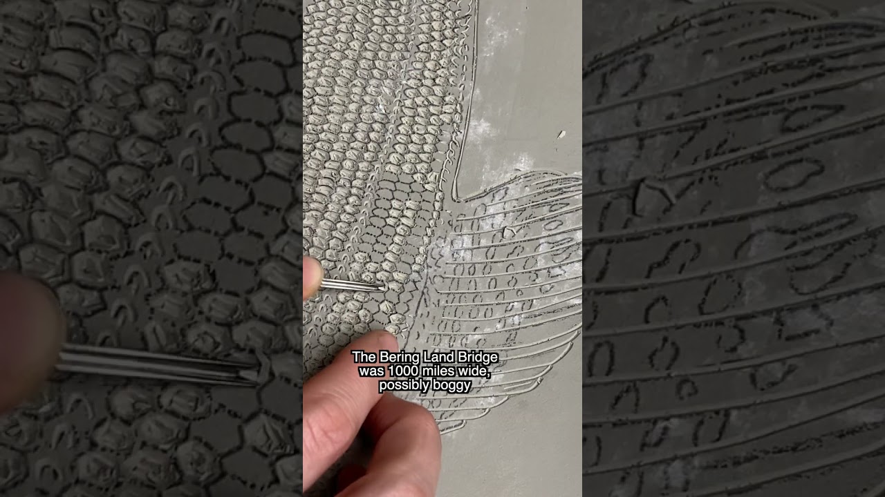 Вырезание изображения марки с изображением арктического хариуса в натуральную величину.