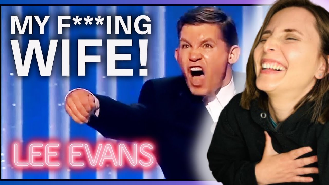 He Makes A Point! - LEE EVANS ON THE WIFE | Reaction