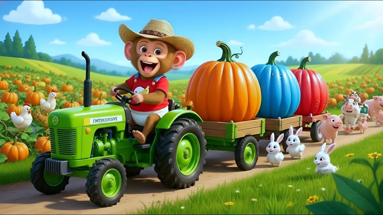 🎃🧙&zwj;♂️🐒Monkey ToKo Pumpkin Harvest Trip Turns CHAOTIC A Witch&rsquo;s Magic Makes Everything Massive!😱✨💥