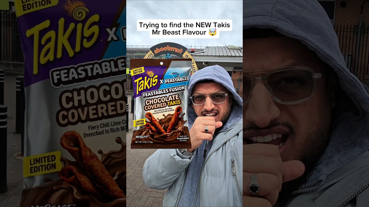 Finding the NEW Takis Mr beast flavour 🤯 #takis #mrbeast #new #fyp #foryou