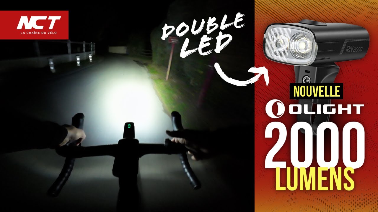 ROULER LA NUIT EN SECURITE - OLIGHT RN2000