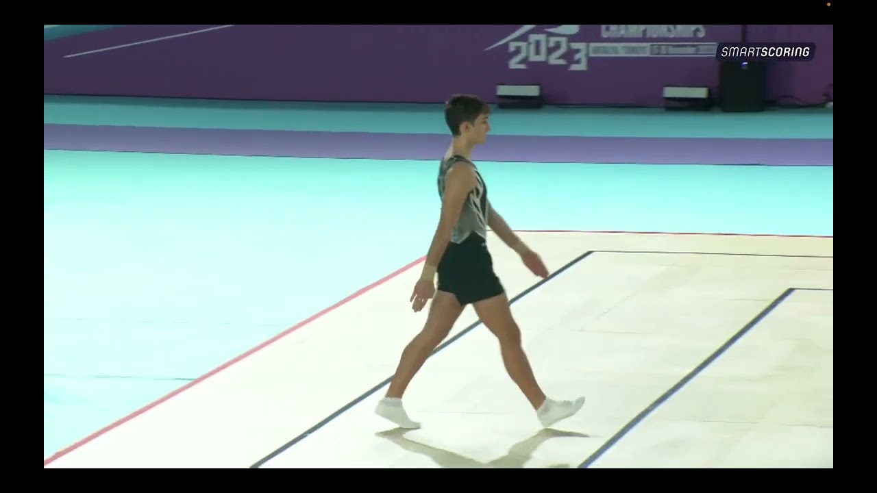 Final Individual Man JUNIORS - 13TH EUROPEAN AEROBIC CHAMPIONSHIPS 2023