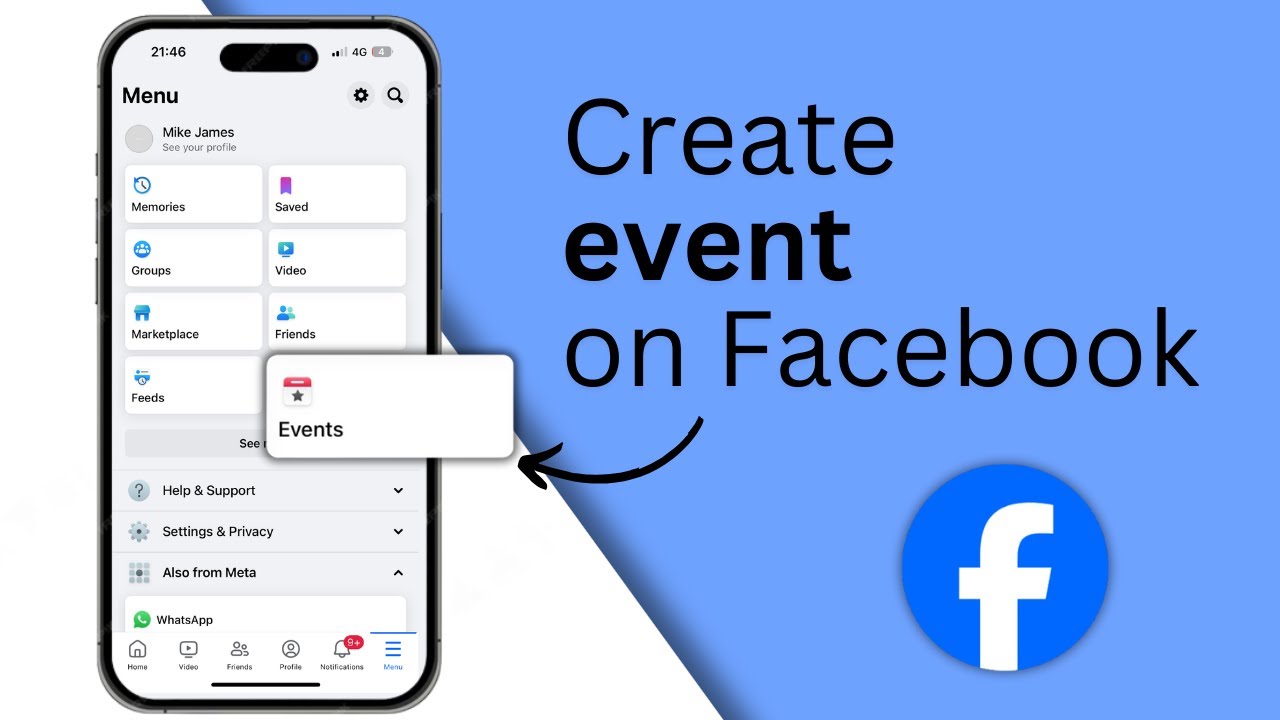 How to create an event on facebook page | iPhone & Android