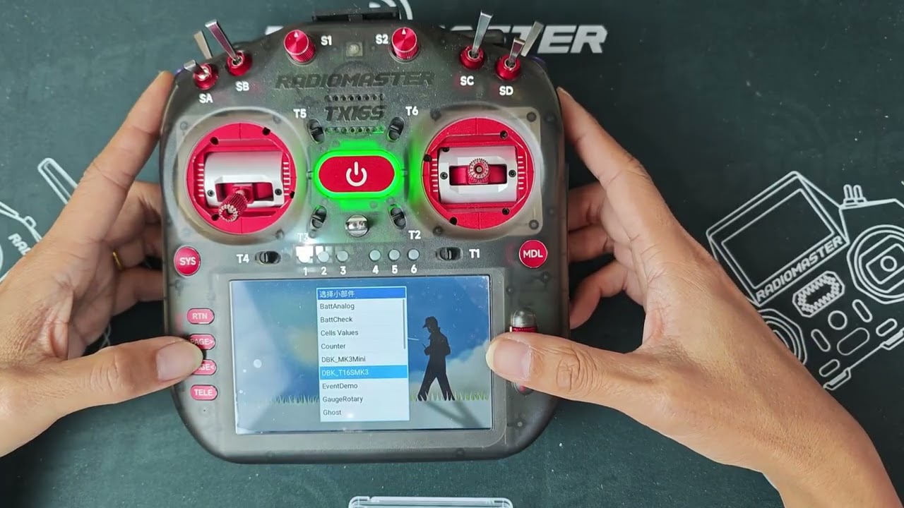 DBK Series RadioMaster TX16MK3 Remote Controller Telemetry