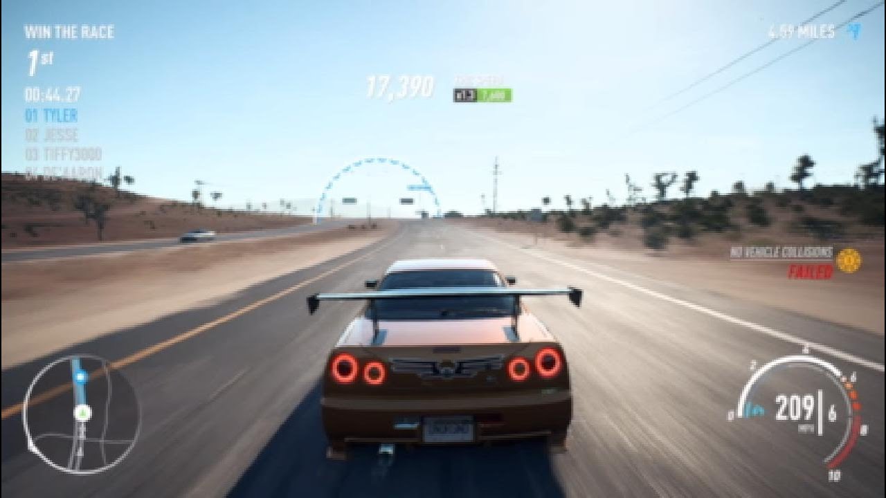 NFS payback Bringing All Crew Down 1 By 1 of Them/gameplay/Graphic
