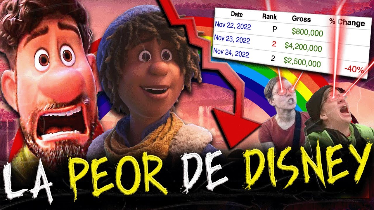 🌈 Disney recibe MALAS noticias sobre Strange World 🤣 Está FRACASANDO PEOR que Lightyear
