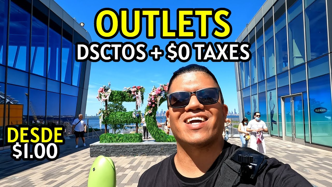 🇺🇸 Ropa a $1 - Outlets New York - GAP Guess NIKE H&M Old Navy [4K]