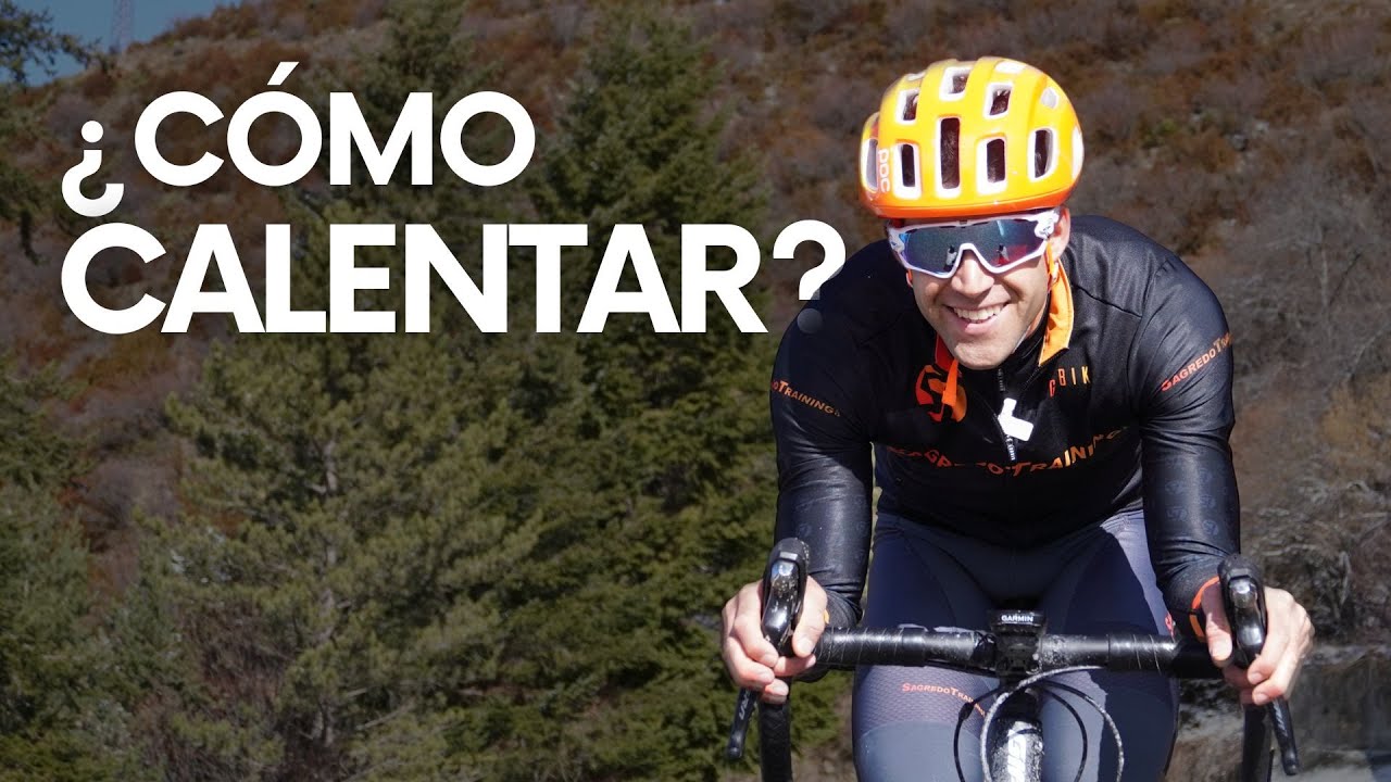 ¿Cómo calentar antes de una carrera de CICLISMO?