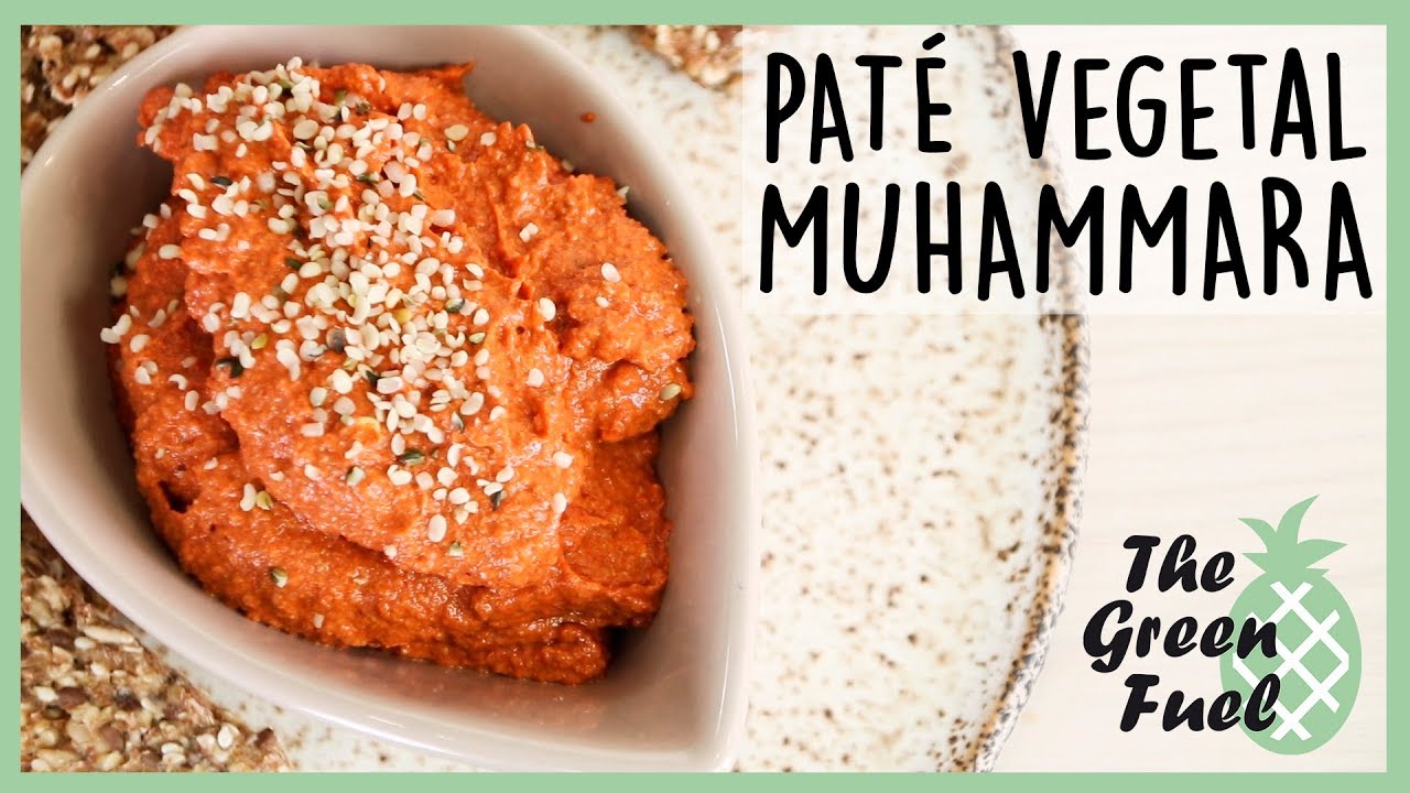 Paté Vegetal Muhammara | Receta Básica Vegana