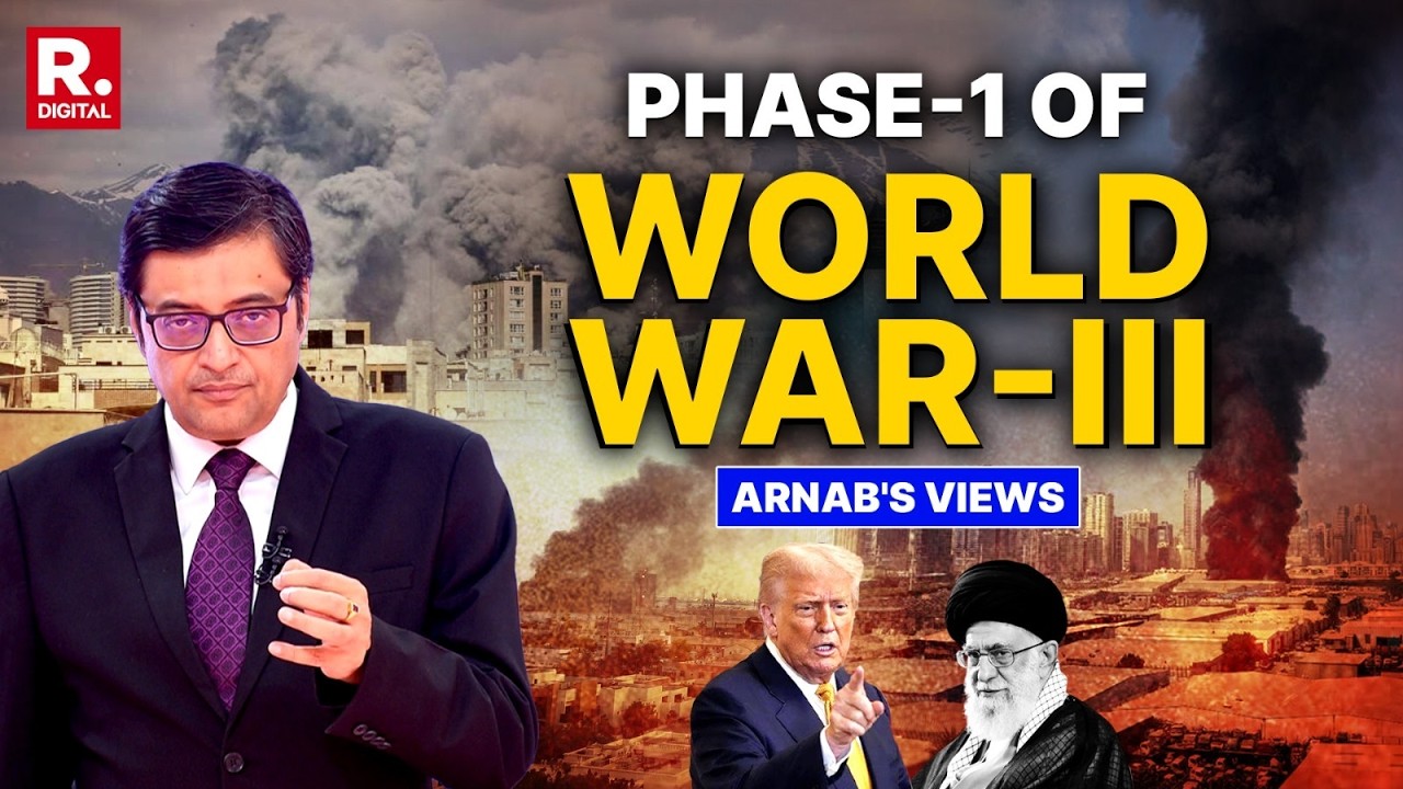 Arnab: Russia & China Can't Look Away As Trump's War On Iran Is Threatening The World