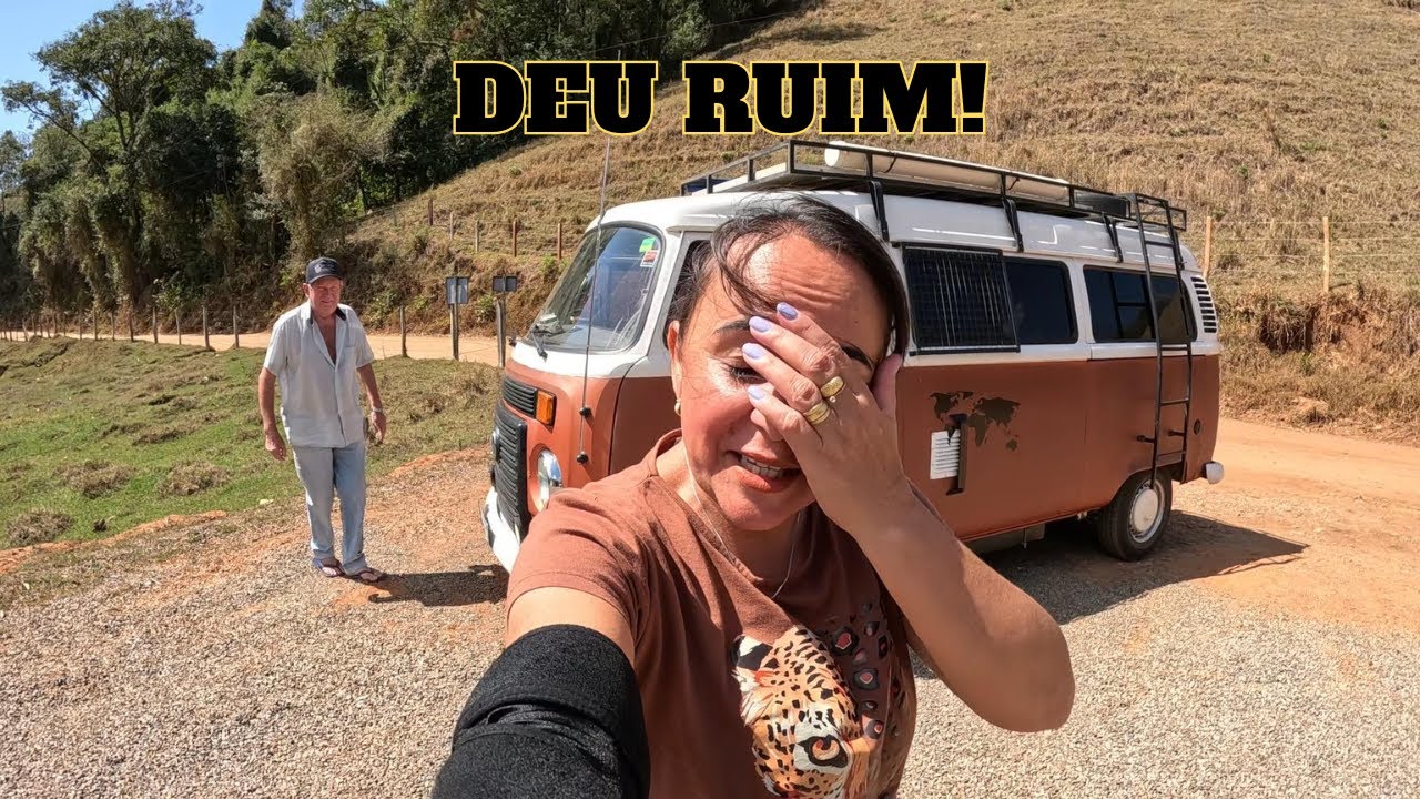 ELA TRANCOU A KOMBI COM A CHAVE DENTRO! 😱 | Perrengue no Circuito das Águas – SP