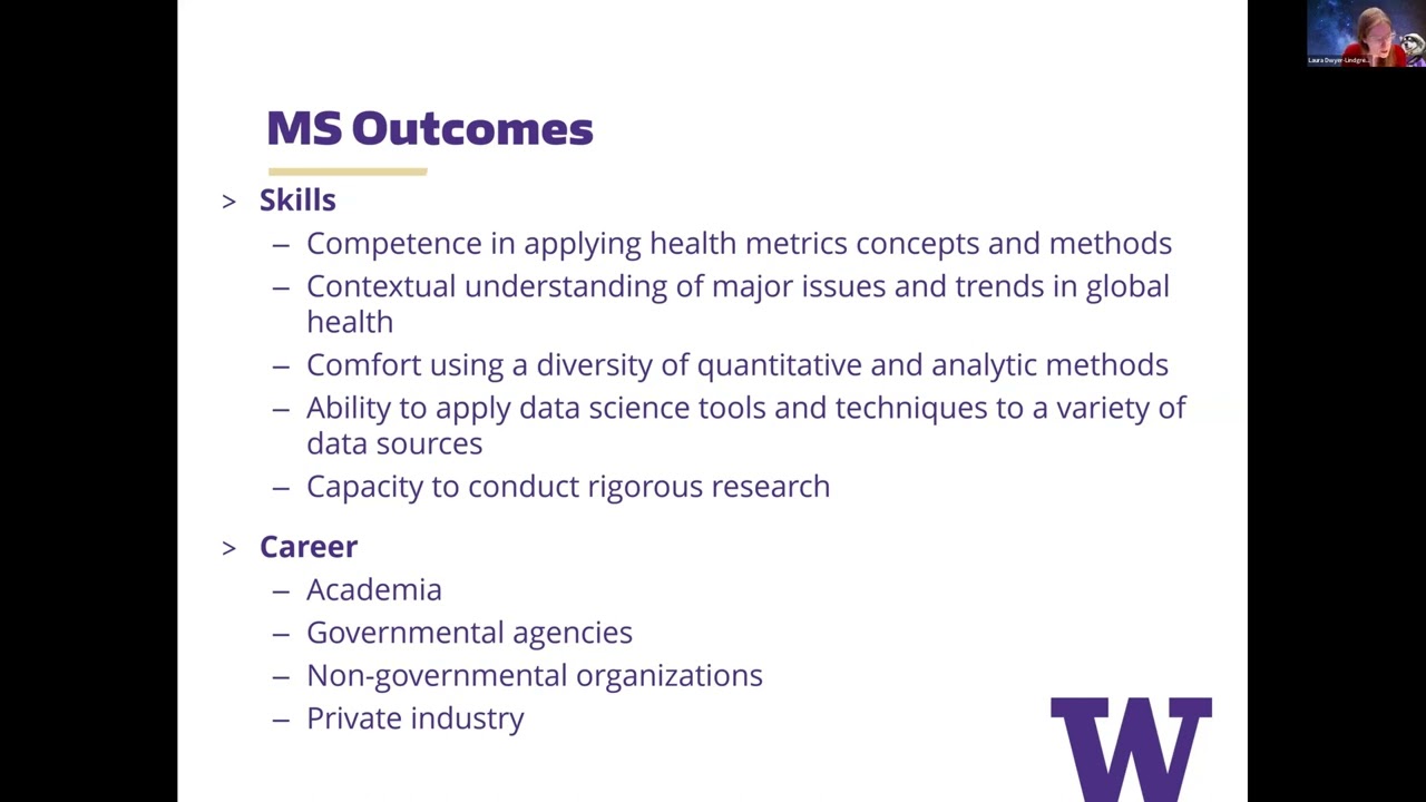 MS in Health Metrics Sciences