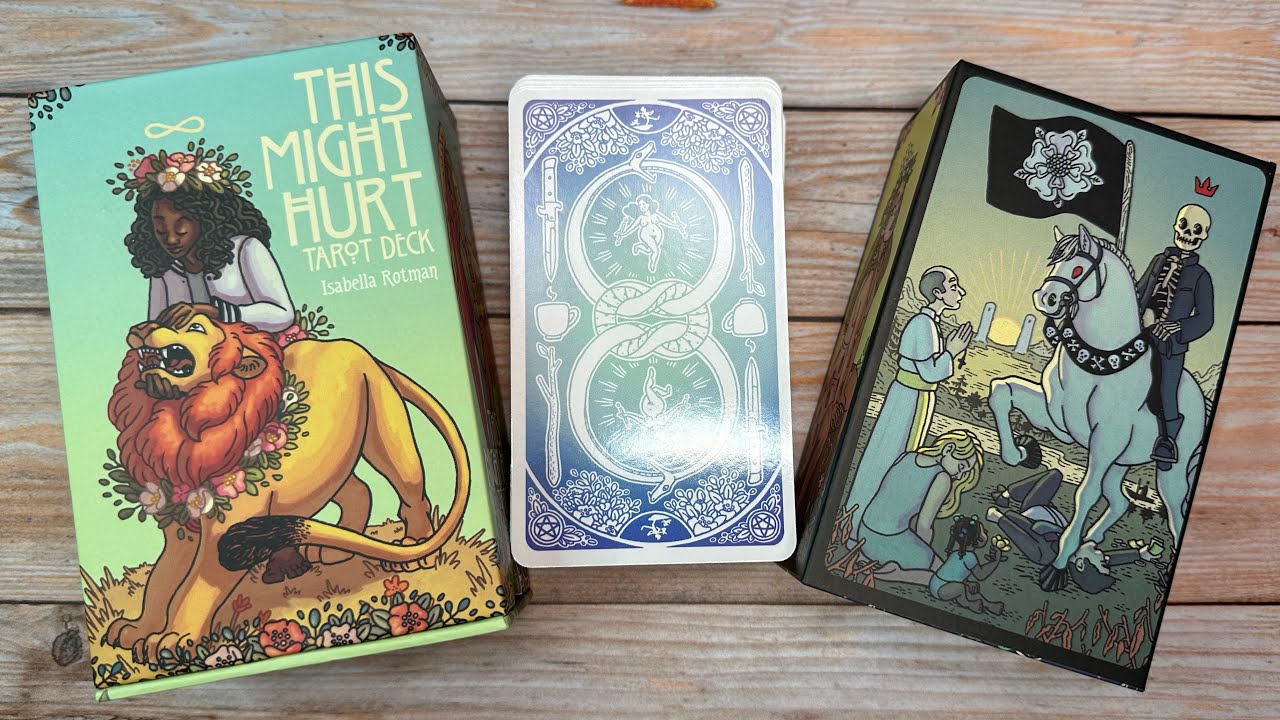 Новинка Таро 🌈 This Might Hurt Tarot 🌈 Это Таро может ранить. Распаковка, обзор + бонус расклад