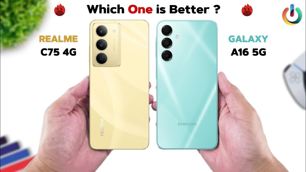 Realme C75 Vs Samsung Galaxy A16 - Which One is Better For You 🔥