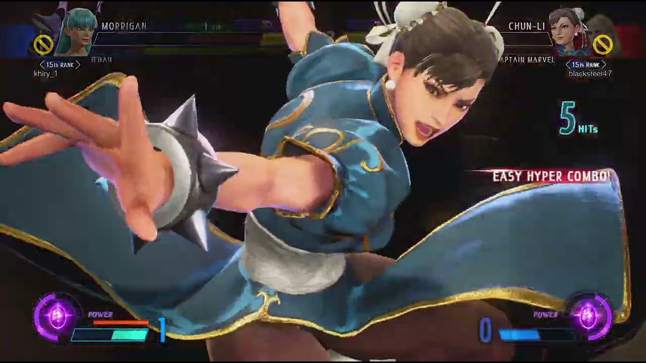 Me vs Khiry_1 in marvel VS Capcom INFINITE  pt2