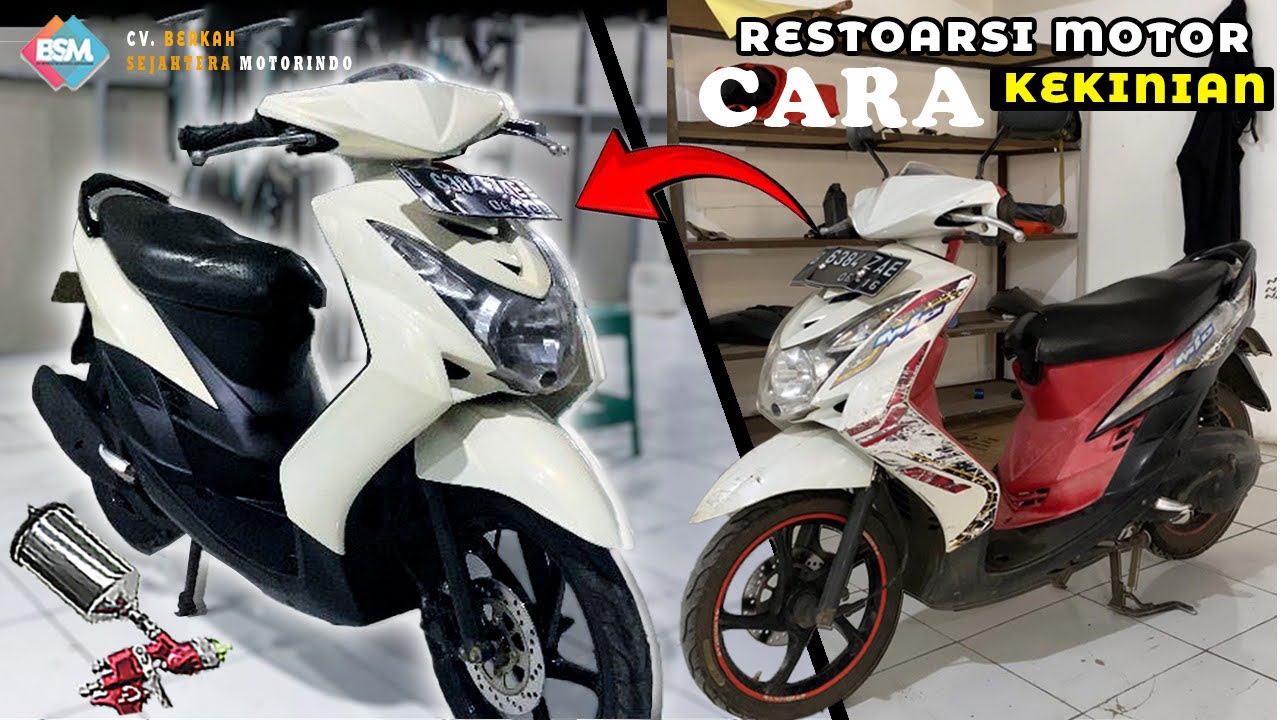 Restorasi Mio Soul - Restorasi MUDAH cara KEKINIAN | by 