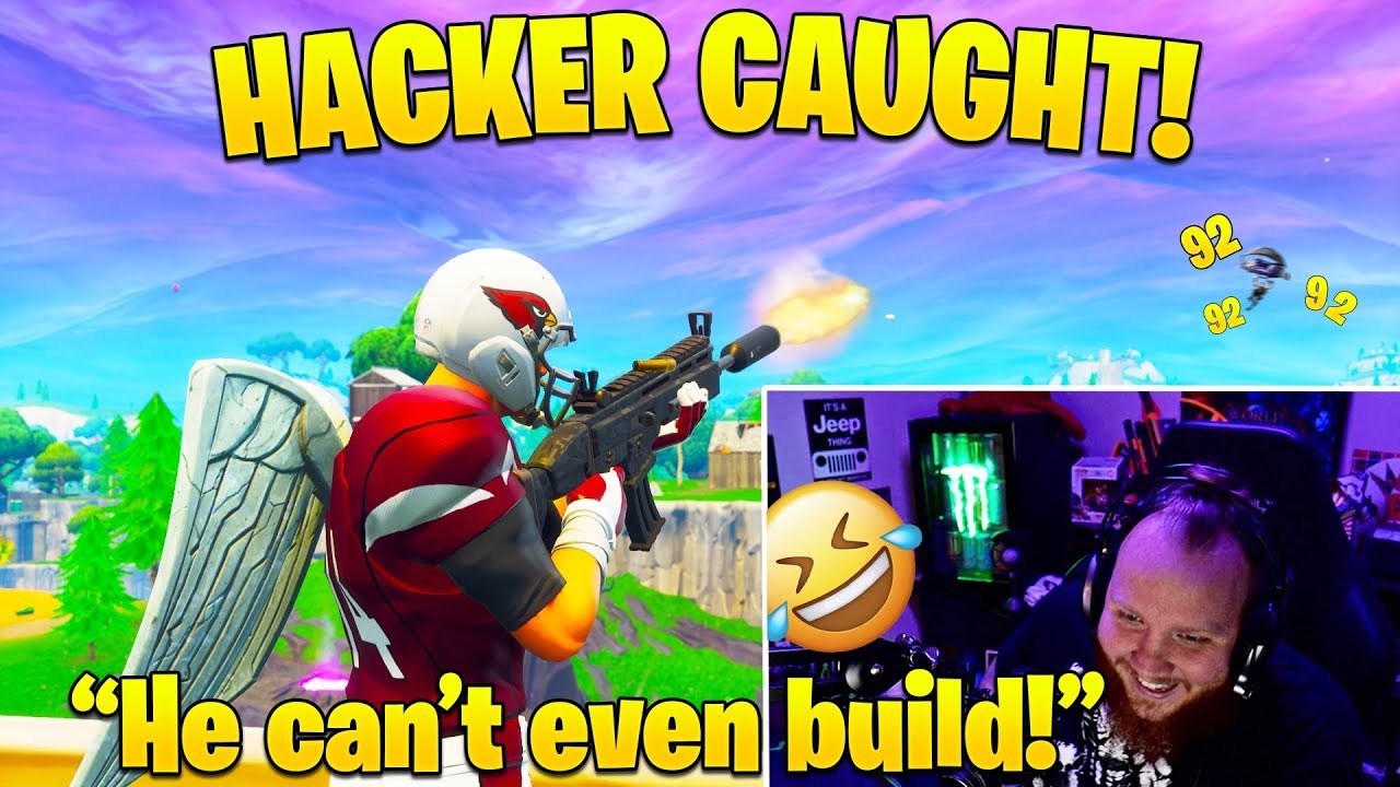 TimTheTatman Spectates HACKER in Fortnite and Can't Stop Laughing!