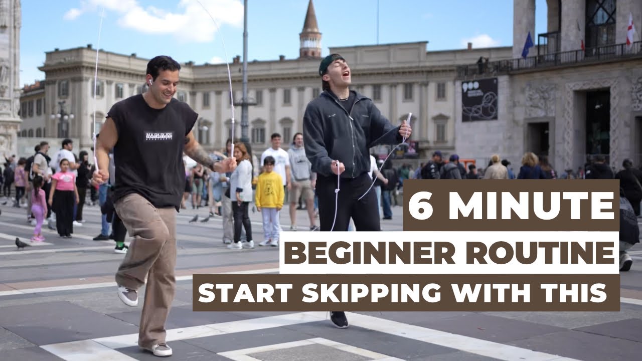 BEGINNER WORKOUT l 6 MIN FULL BODY SKIPPING WORKOUT