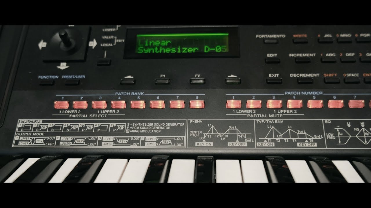 Roland D-05 demo