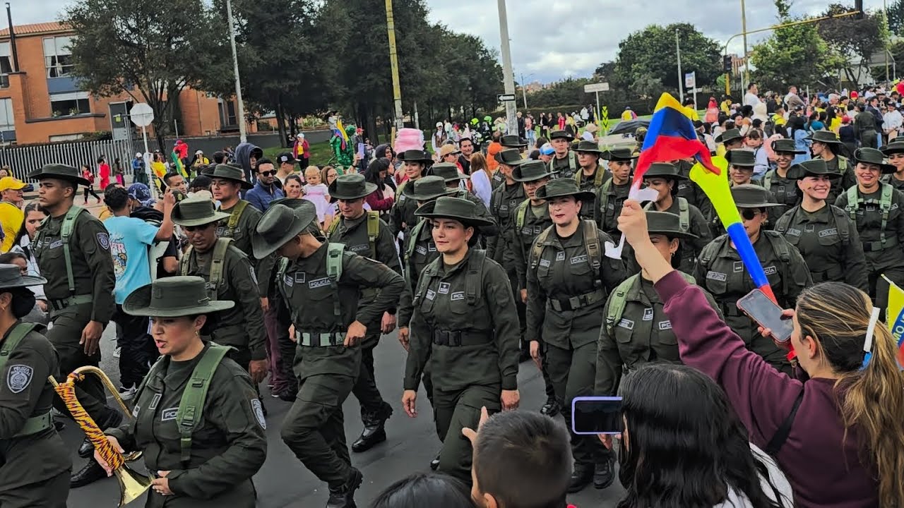 ASÍ FUE EL HERMOSO PROTAGONISMO DE NUESTRAS HEROINAS EN EL DESFILE DEL 20 DE JULIO 2025 BOGOTÁ