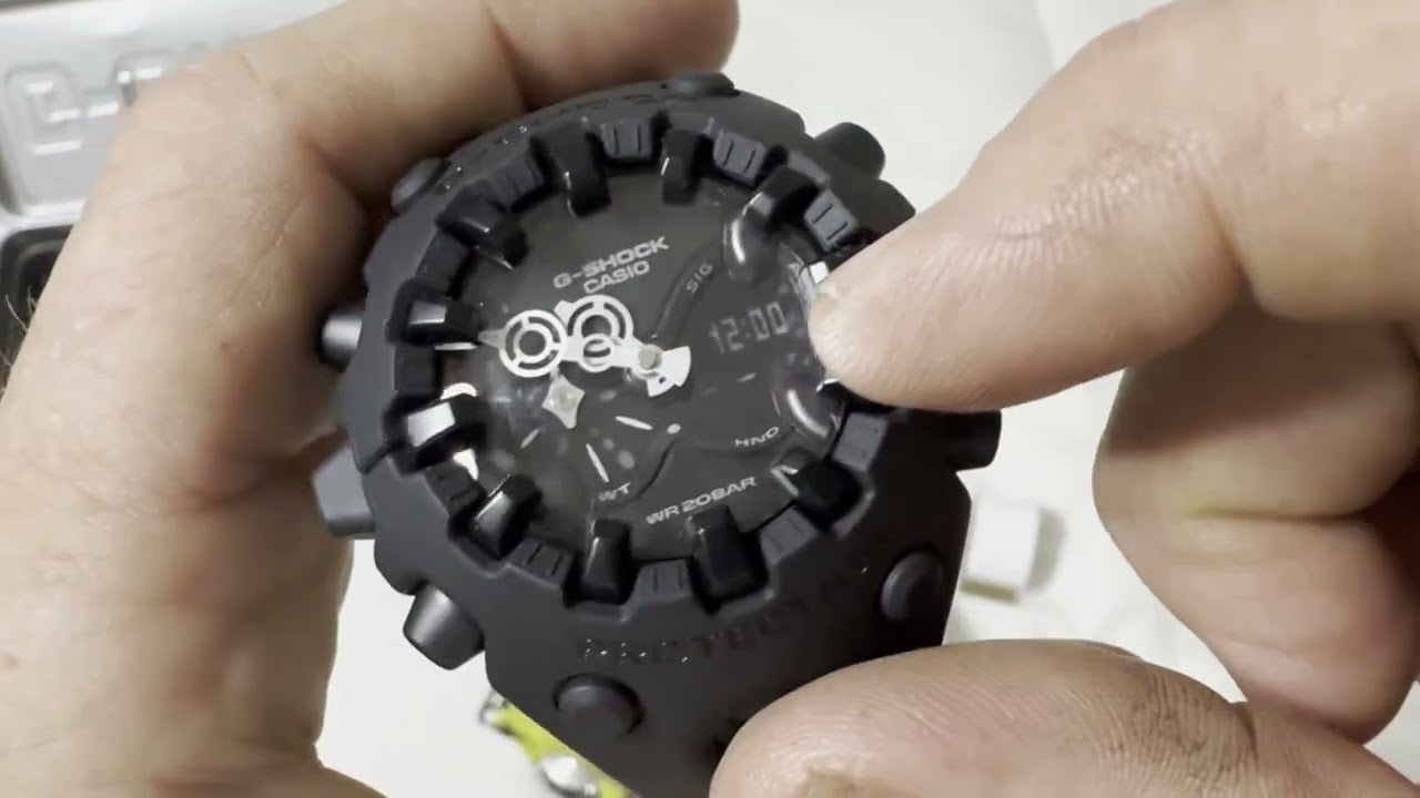 G-Shock GAV01 #хаотичная распаковка!