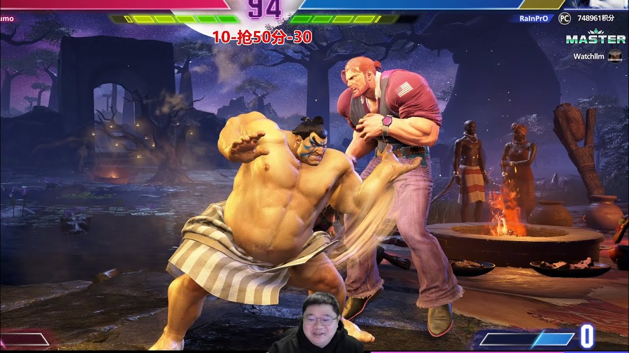 大熊本田VS门票古烈谁会获胜？SF6 BIG BEAR VS RAINPRO