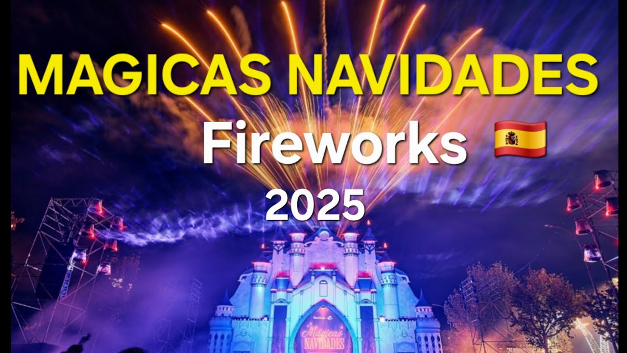 MAGICAS NAVIDADES TORREJÓN 2025 FIREWORKS 🎆  #Madrid #Fireworks #christmas #2025 #navidad #torrejon