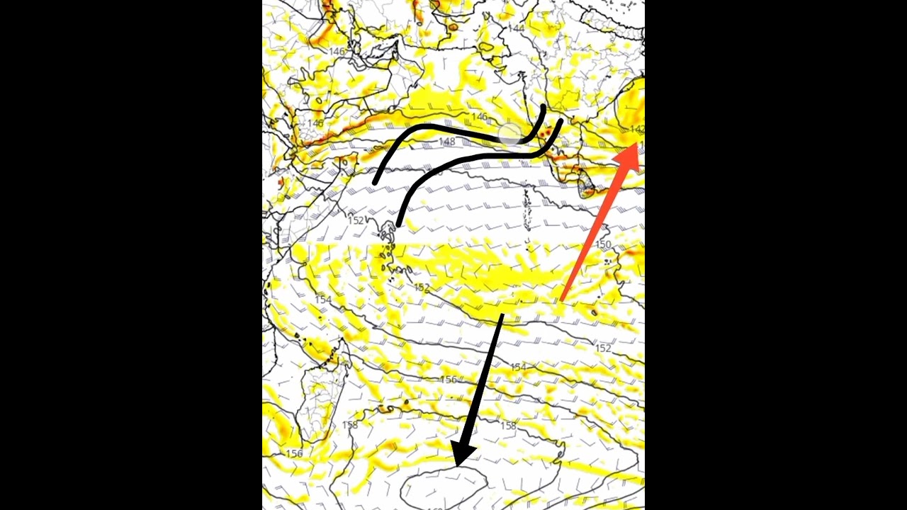 How offshore trough forms (Explanation for laymen)