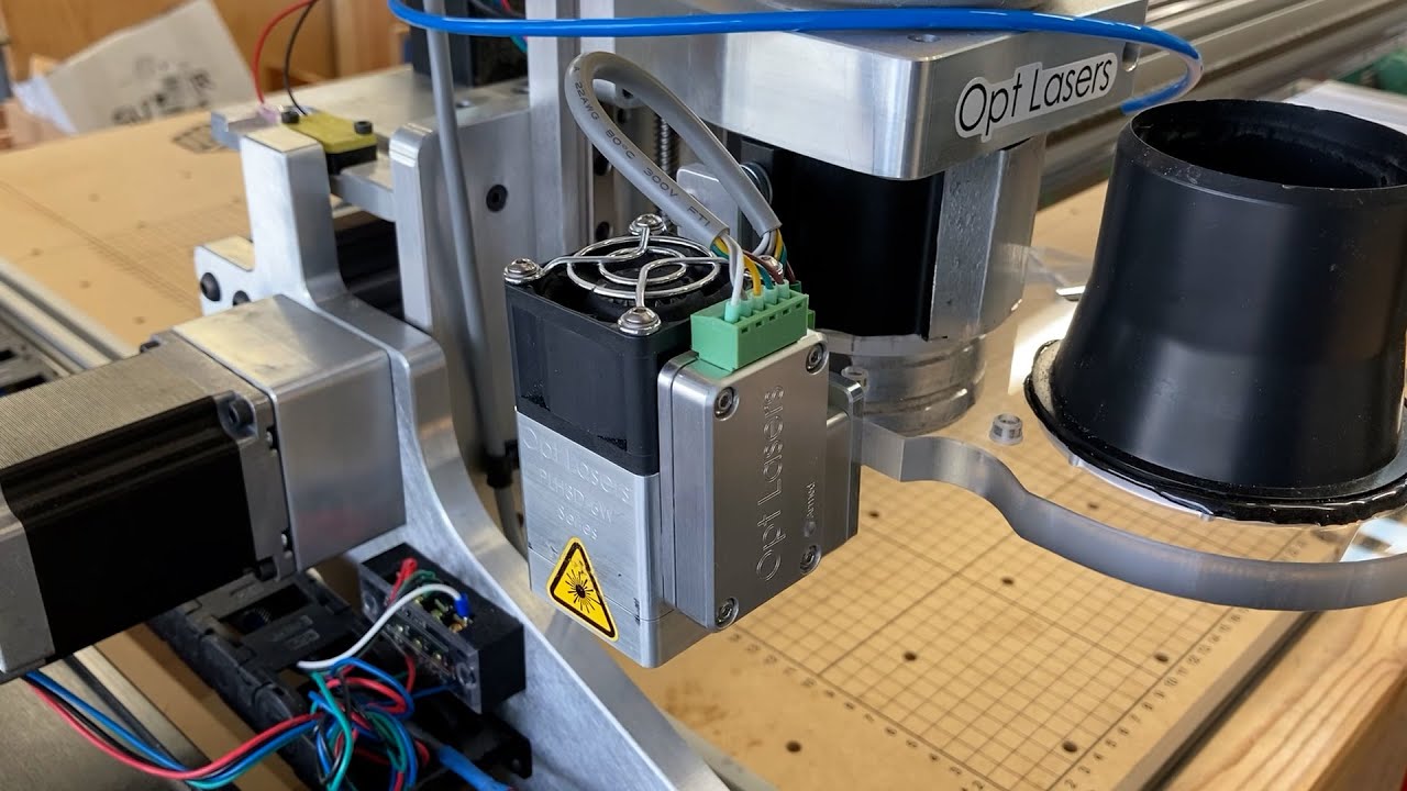 Learning Opt Lasers and Lightburn - First Test and Review
