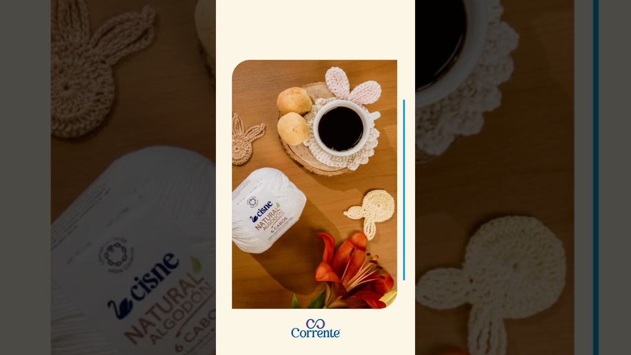 Sousplat criativo de Páscoa! 🐰 