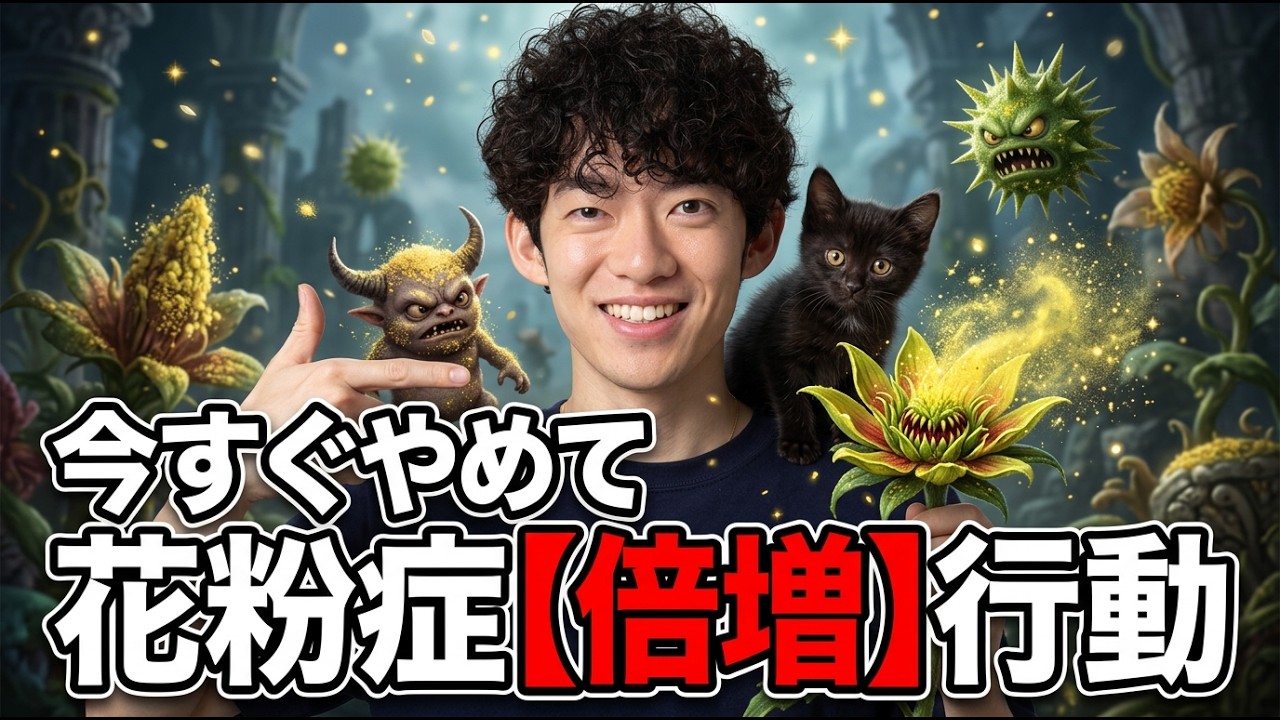 花粉症を悪化させる「やばい習慣」