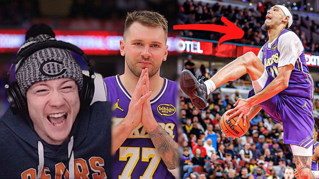 WHATTTTT?!! Reacting to Lakers vs Bulls!