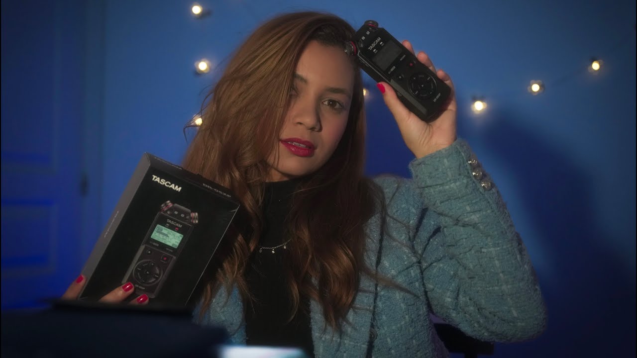 ASMR MICROFONE NOVO ESPECIAL 100 INSCRITOS!
