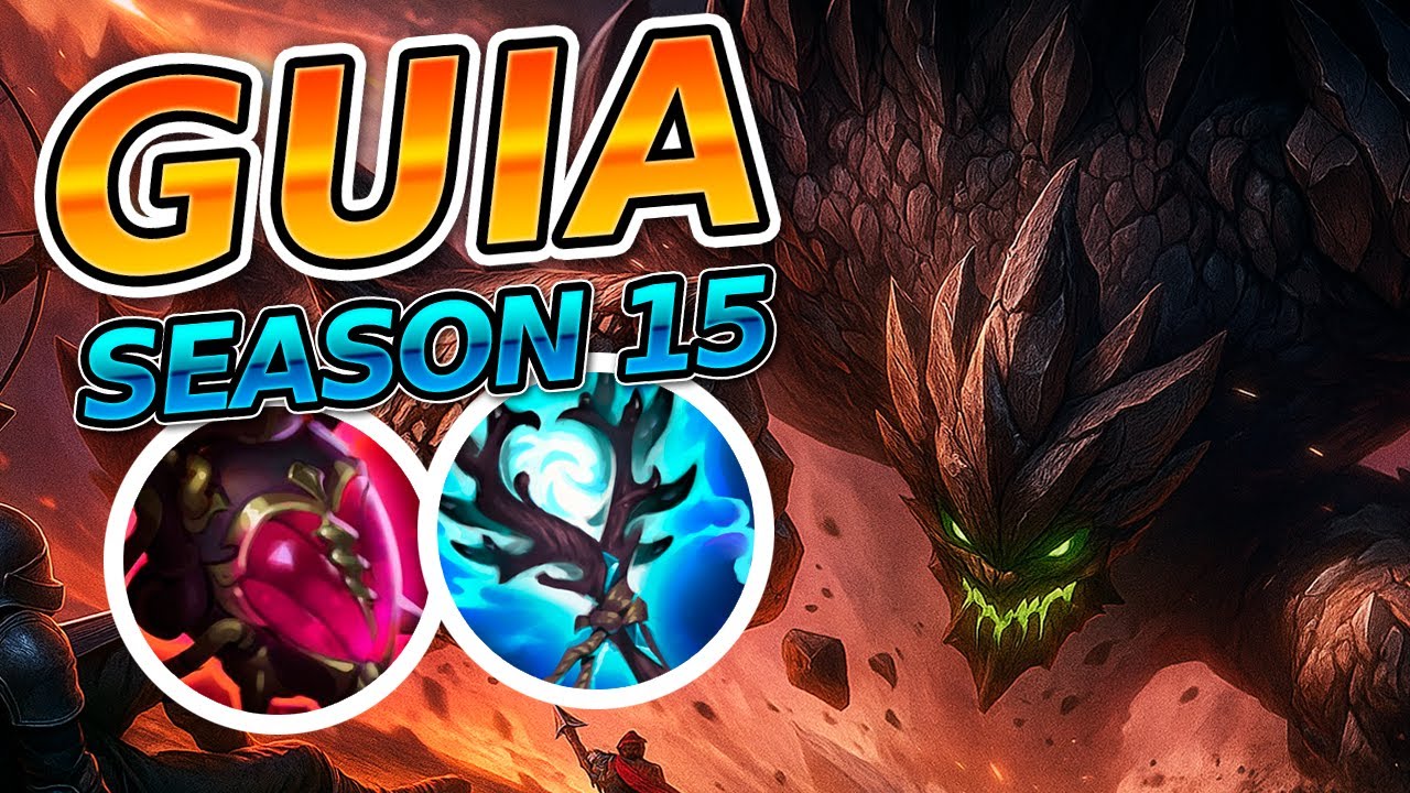💥GUIA de  MALPHITE SEASON 15! - como jugar MALPHITE de SUPPORT