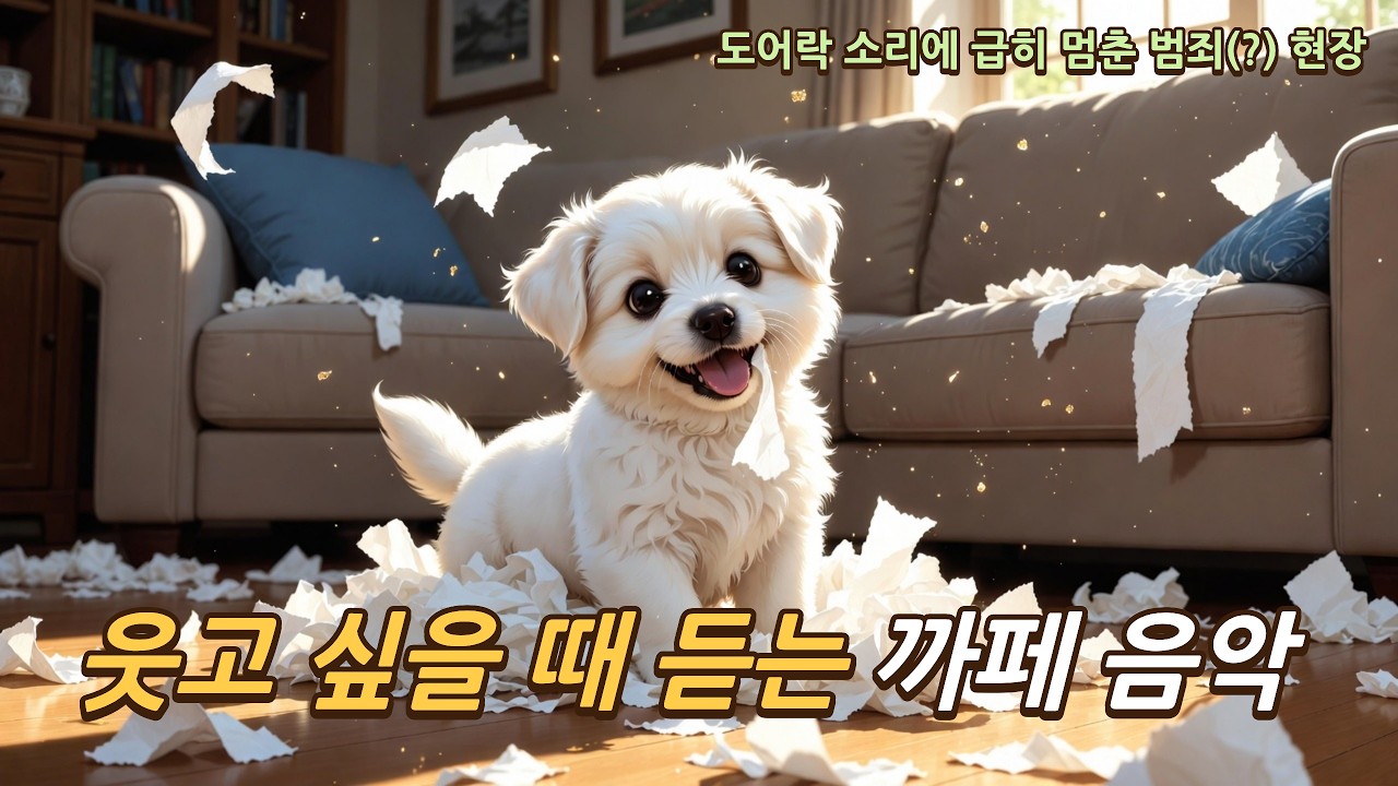 강아지 노래 I 사고뭉치 우리 집 댕댕이와 집사의 웃픈 일상 플레이리스트 I 스트레스가 사르르 녹는 무해한 웃음의 시간 I 애견까페 플레이리스트