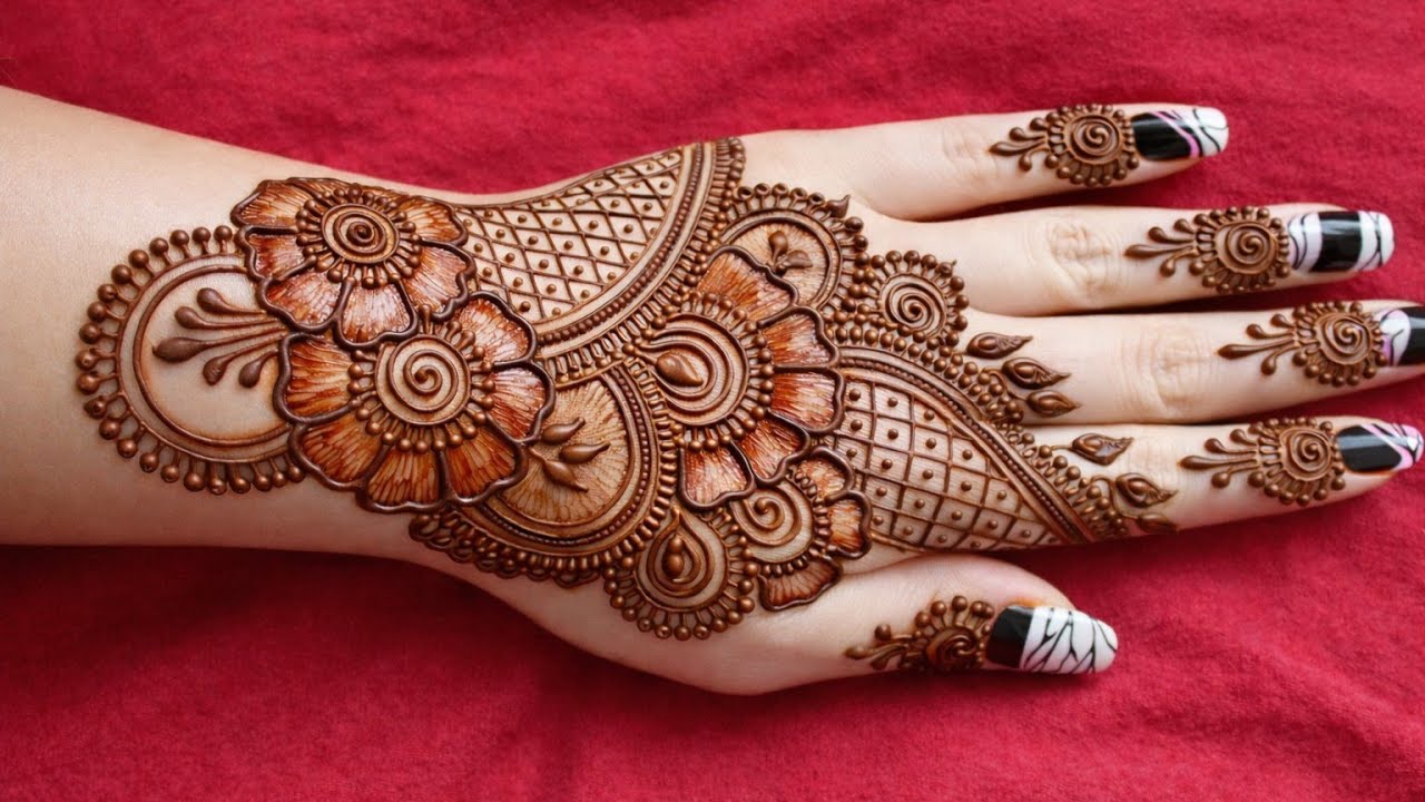 Simple stylish mehndi design new | easy mehndi design | bridal mehndi design| mehndi design |mehandi