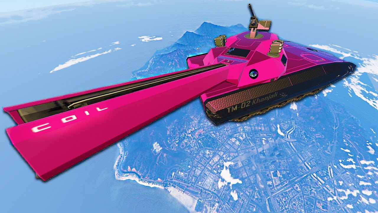 Я запустил свой танк в космос - GTA Online