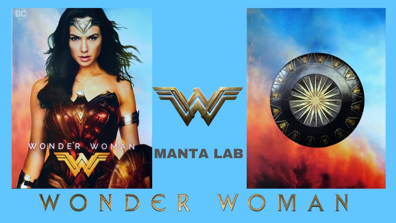 Wonder Woman - Manta Lab Exclusive  OC Box Blu-ray SteelBook Unboxing