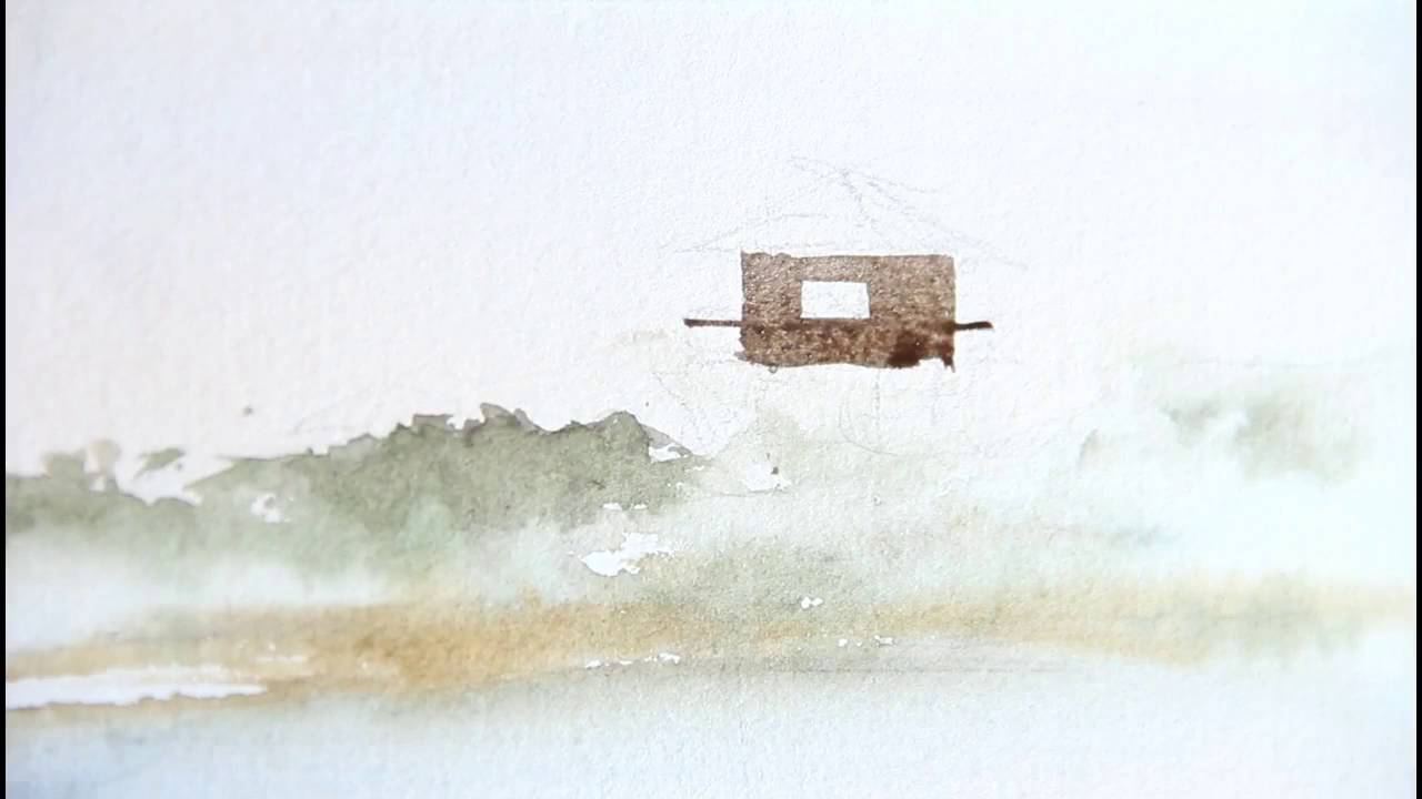 Ari de Goes Jr | Watercolor demo MARINE express yourself